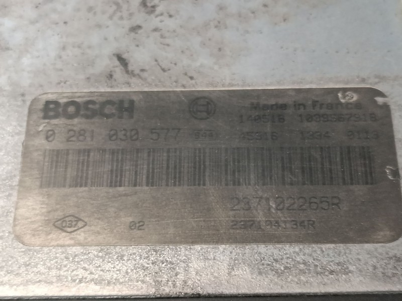 Recambio de centralita motor uce para renault master iii caja/chasis (ev, hv, uv) 2.3 dci 125 fwd (ev0c, ev0d, ev0j, hv0c, hv0d,