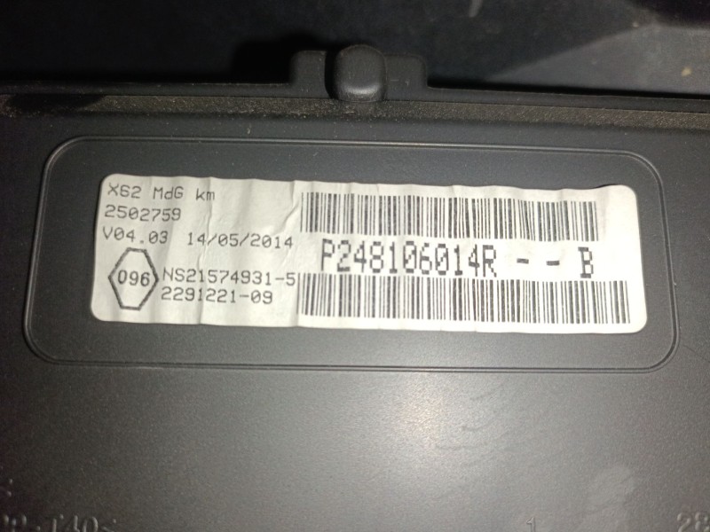 Recambio de cuadro instrumentos para renault master iii caja/chasis (ev, hv, uv) 2.3 dci 125 fwd (ev0c, ev0d, ev0j, hv0c, hv0d, 