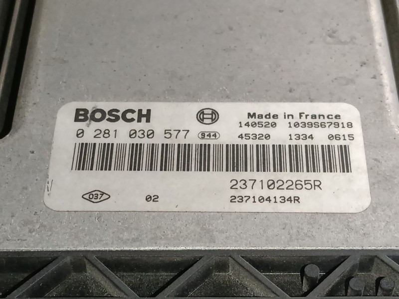 Recambio de centralita motor uce para renault master iii caja/chasis (ev, hv, uv) 2.3 dci 125 fwd (ev0c, ev0d, ev0j, hv0c, hv0d,