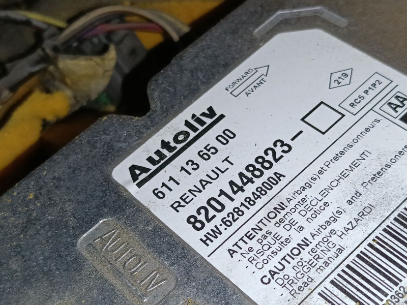 Recambio de centralita airbag para renault master iii caja/chasis (ev, hv, uv) 2.3 dci 125 fwd (ev0c, ev0d, ev0j, hv0c, hv0d, hv