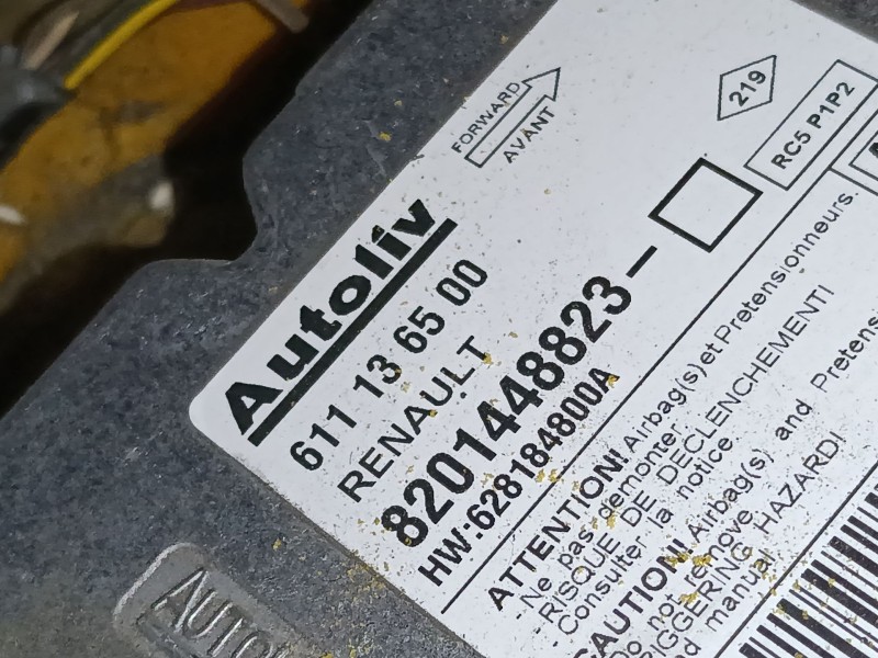 Recambio de centralita airbag para renault master iii caja/chasis (ev, hv, uv) 2.3 dci 125 fwd (ev0c, ev0d, ev0j, hv0c, hv0d, hv