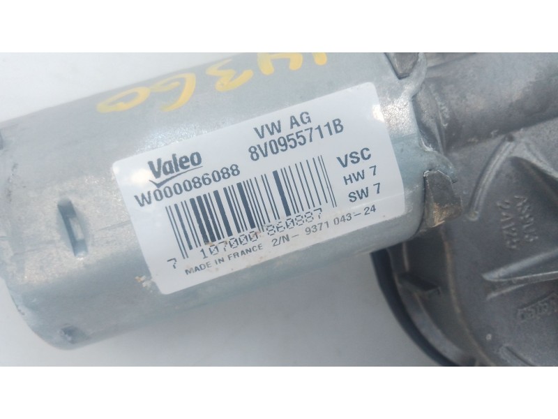 Recambio de motor limpia trasero para audi a1 sportback (gba) 30 tfsi referencia OEM IAM 8V0955711B W000086088 