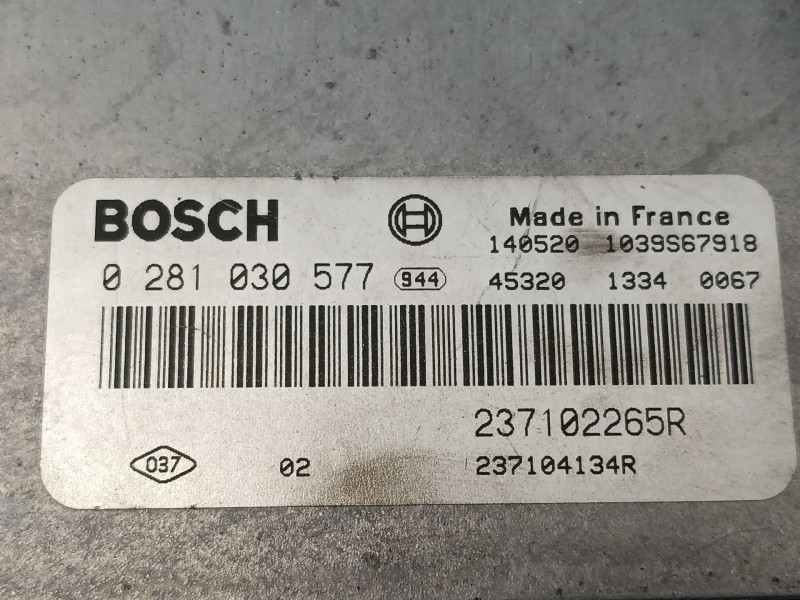 Recambio de centralita motor uce para renault master iii caja/chasis (ev, hv, uv) 2.3 dci 125 fwd (ev0c, ev0d, ev0j, hv0c, hv0d,