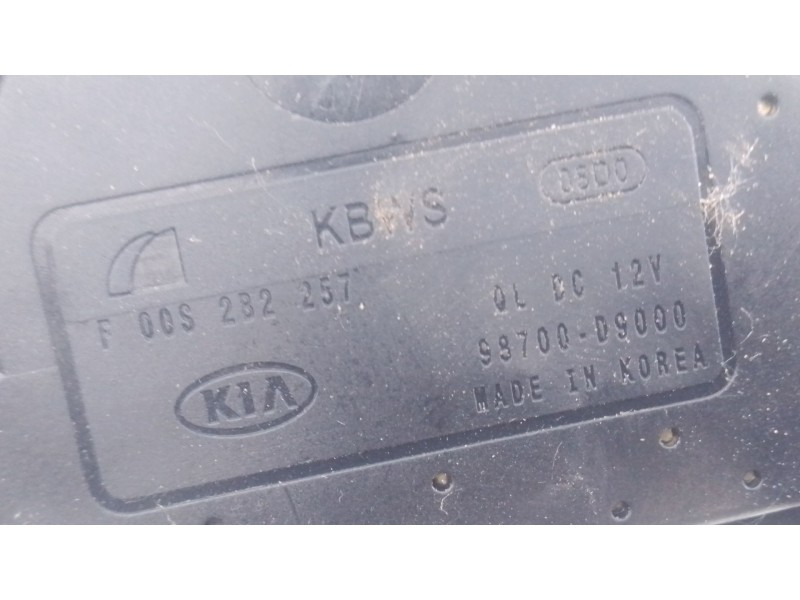 Recambio de motor limpia trasero para kia sportage iv (ql, qle) 1.7 crdi referencia OEM IAM 98700D9000 F00S2B2257 