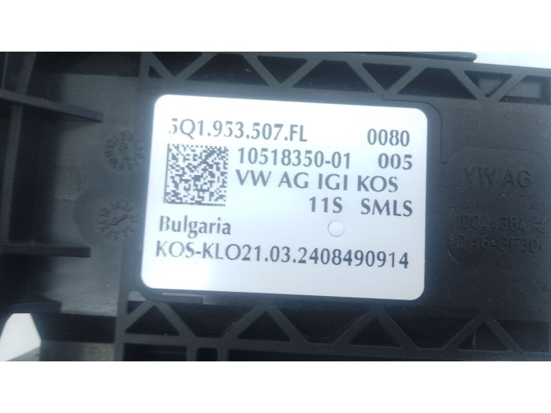 Recambio de mando intermitentes para volkswagen caddy v furgoneta/monovolumen (sba, sbh) 2.0 tdi bmt referencia OEM IAM   