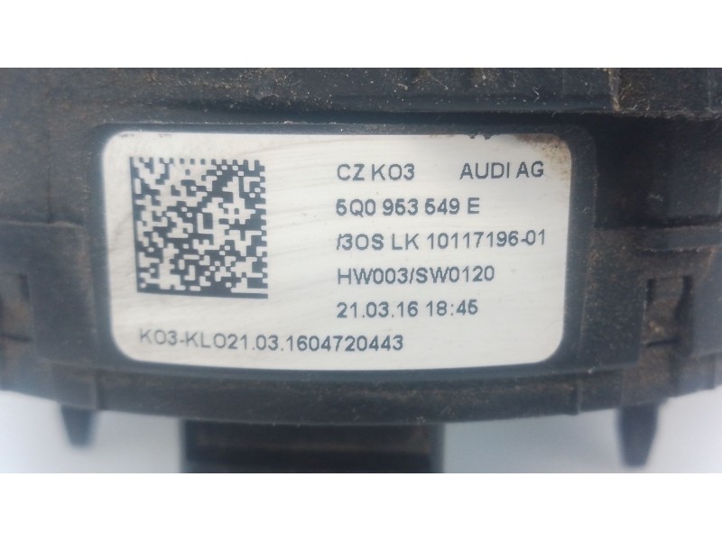 Recambio de anillo airbag para audi a3 sportback (8vf) s line edition referencia OEM IAM   