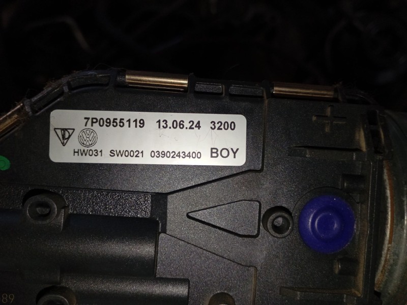 Recambio de motor limpia delantero para volkswagen touareg (7p5, 7p6) 3.0 v6 tdi referencia OEM IAM 7P0955119  