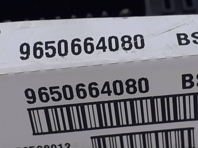 Recambio de caja reles / fusibles para citroën xsara break 2.0 hdi exclusive (66kw) referencia OEM IAM 9650664080  E3-B2-45-4