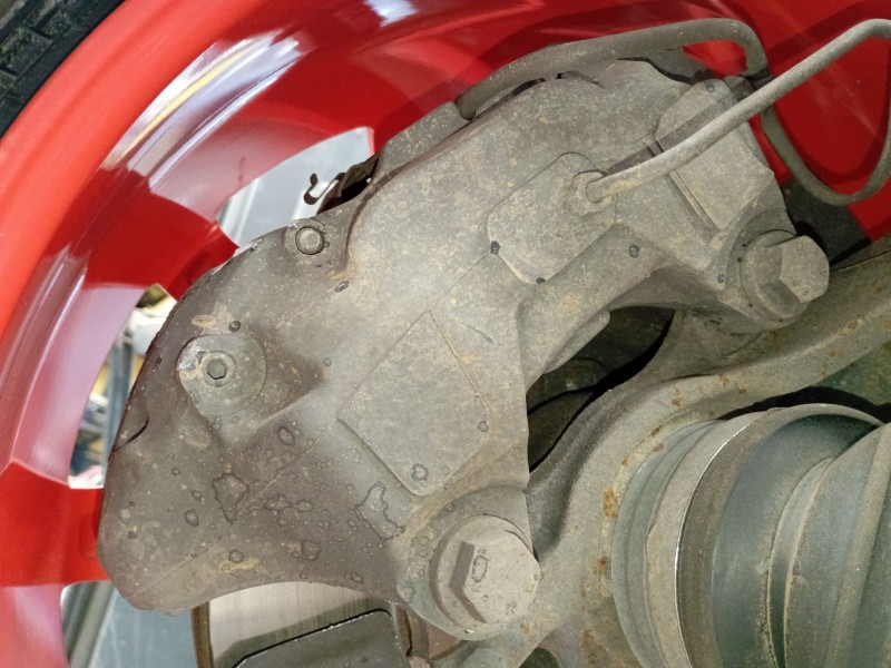 Recambio de pinza freno delantera derecha para volkswagen touareg (7p5, 7p6) 3.0 v6 tdi referencia OEM IAM   