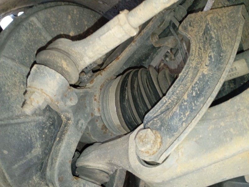 Recambio de mangueta delantera izquierda para volkswagen touareg (7p5, 7p6) 3.0 v6 tdi referencia OEM IAM   