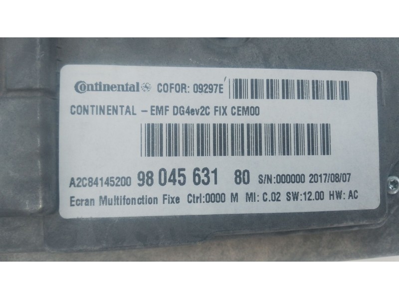 Recambio de sistema navegacion gps para peugeot 508 allure hybrid4 referencia OEM IAM   