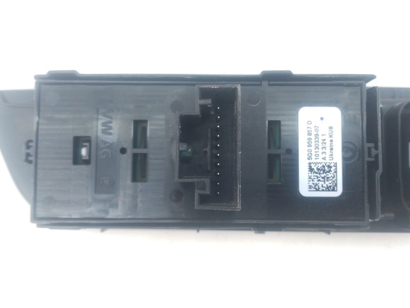 Recambio de mando elevalunas delantero izquierdo para skoda kamiq (nw4) 1.0 tsi referencia OEM IAM   