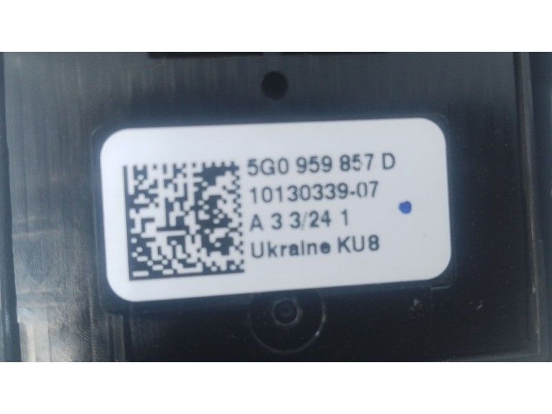 Recambio de mando elevalunas delantero izquierdo para skoda kamiq (nw4) 1.0 tsi referencia OEM IAM   