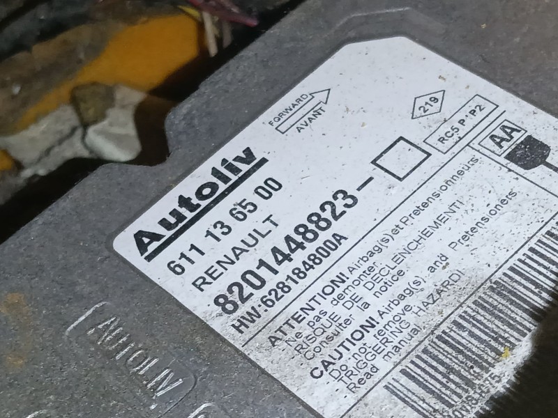 Recambio de centralita airbag para renault master iii caja/chasis (ev, hv, uv) 2.3 dci 125 fwd (ev0c, ev0d, ev0j, hv0c, hv0d, hv