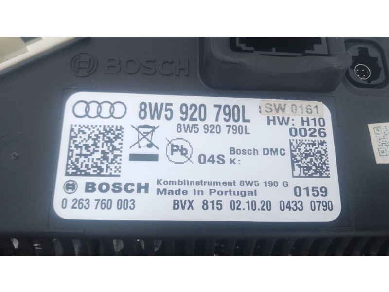 Recambio de cuadro instrumentos para audi q5 (fyb, fyg) 35 tdi mild hybrid referencia OEM IAM 8W5920790L  