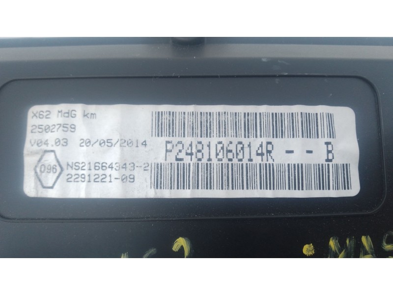Recambio de cuadro instrumentos para renault master iii caja/chasis (ev, hv, uv) 2.3 dci 125 fwd (ev0c, ev0d, ev0j, hv0c, hv0d, 