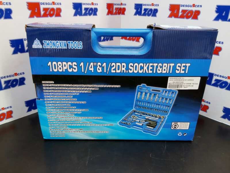 Recambio de juego herramientas de carraca para » otros... modelos referencia OEM IAM MTL108 MALETIN HERRAMIENTAS CHROME 108 PZAS