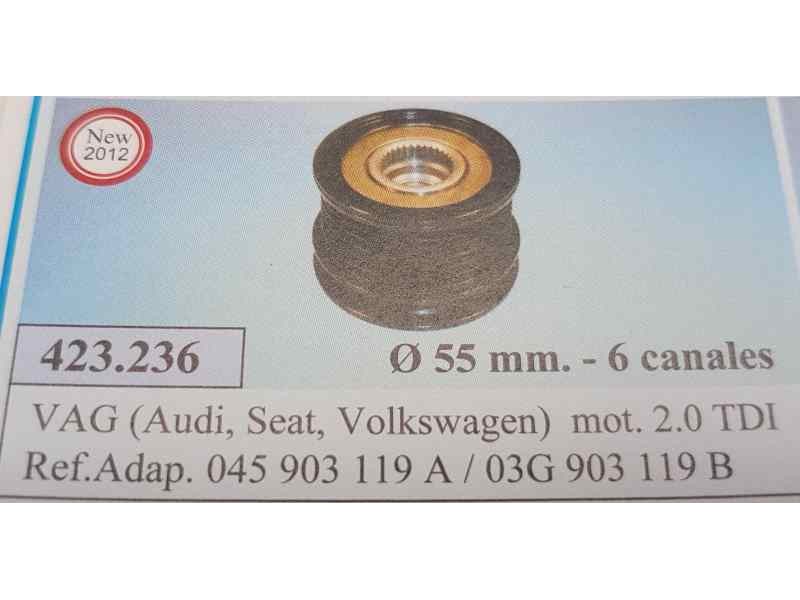 Recambio de polea alternador para » otros... modelos referencia OEM IAM 423236 NUEVO T1-2-B1-3