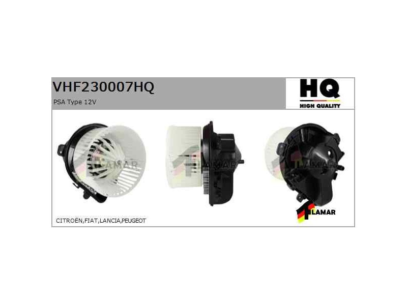 Recambio de ventilador calefaccion para » otros... modelos referencia OEM IAM VHF230007HQ NUEVO T2-6-A3-4