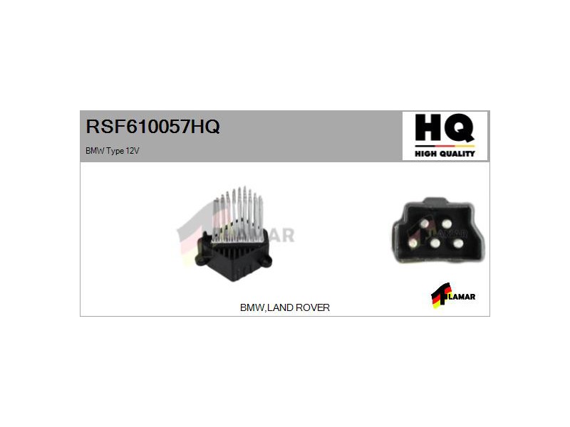 Recambio de resistencia calefaccion para » otros... modelos referencia OEM IAM RSF610057HQ NUEVO T2-2-B1-3