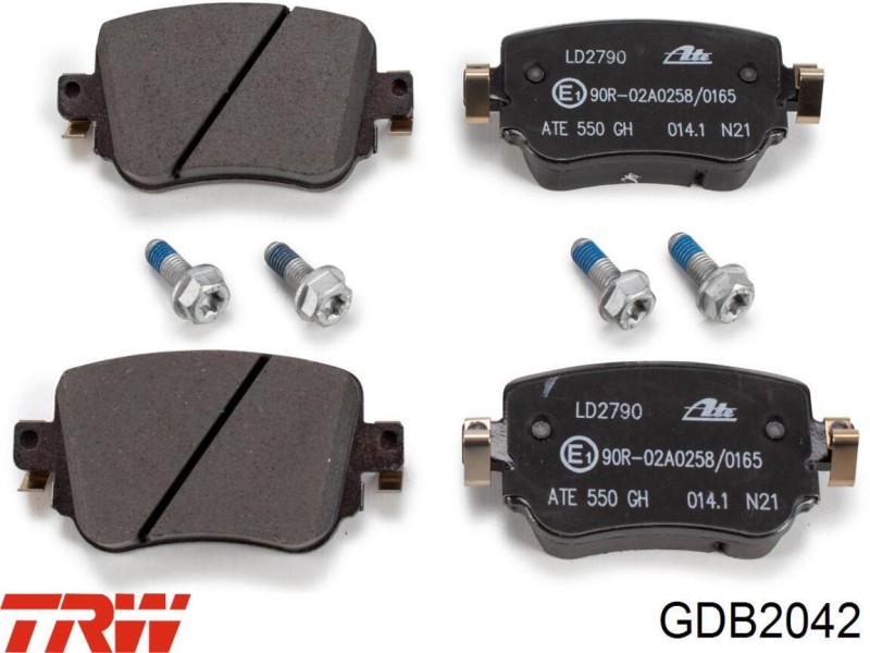 Recambio de juego pastillas de frenos para » otros... modelos referencia OEM IAM GDB2042 NUEVO T1-1-B5-1
