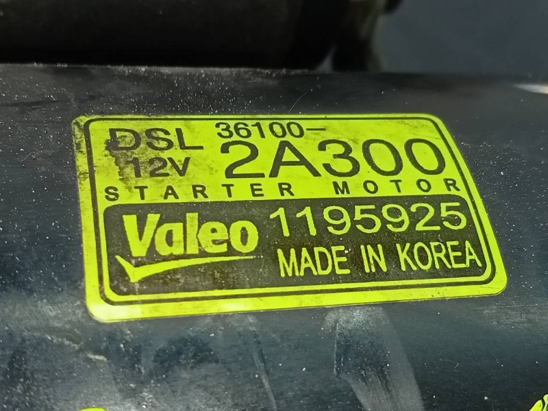 Recambio de motor arranque para kia  kia cee¨d 2 (jd) referencia OEM IAM 361002A300  P3-B8-19-4
