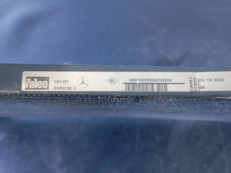 Recambio de condensador / radiador aire acondicionado para mercedes-benz referencia OEM IAM A9015000554 848513BE P2-B5-17