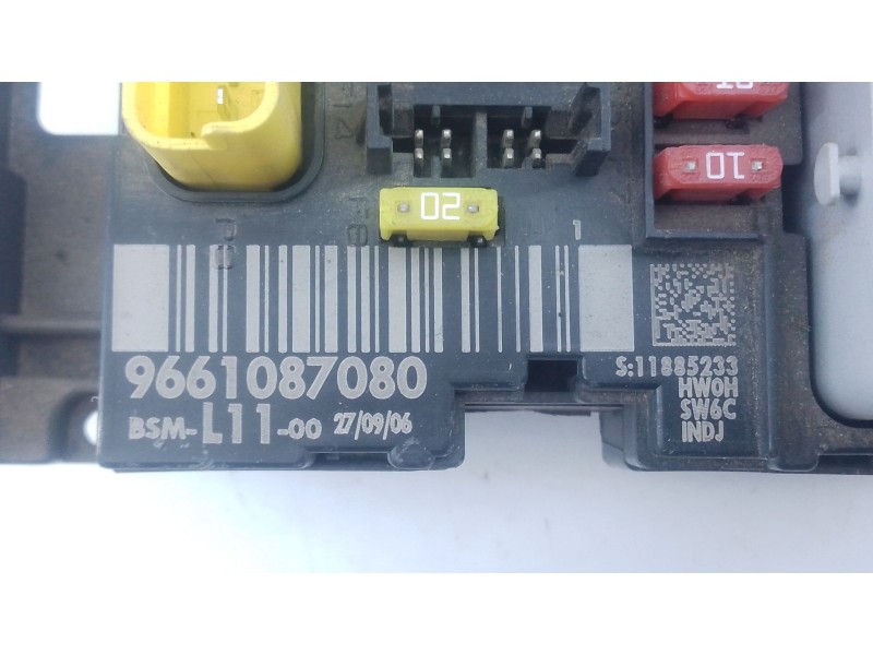 Recambio de caja reles / fusibles para  referencia OEM IAM 9661087080  E3-B2-35-1
