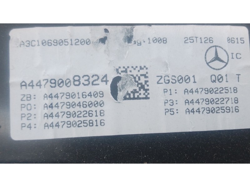 Recambio de cuadro instrumentos para mercedes-benz vito tourer (w447) 114 cdi 4-matic (447.701, 447.703, 447.705) referencia OEM
