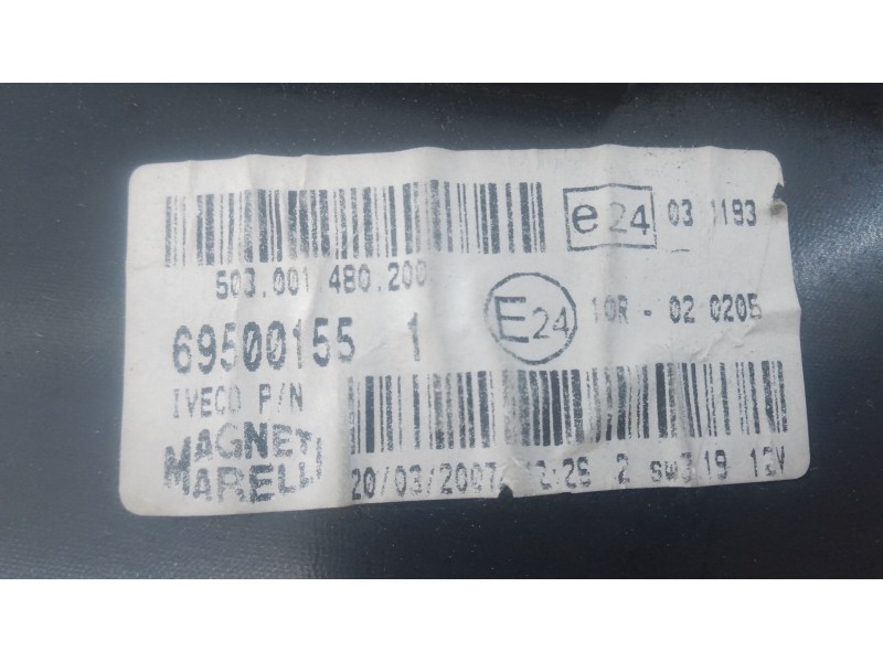 Recambio de cuadro instrumentos para iveco daily iv caja/chasis 35c12, 35s12 referencia OEM IAM 69500155  
