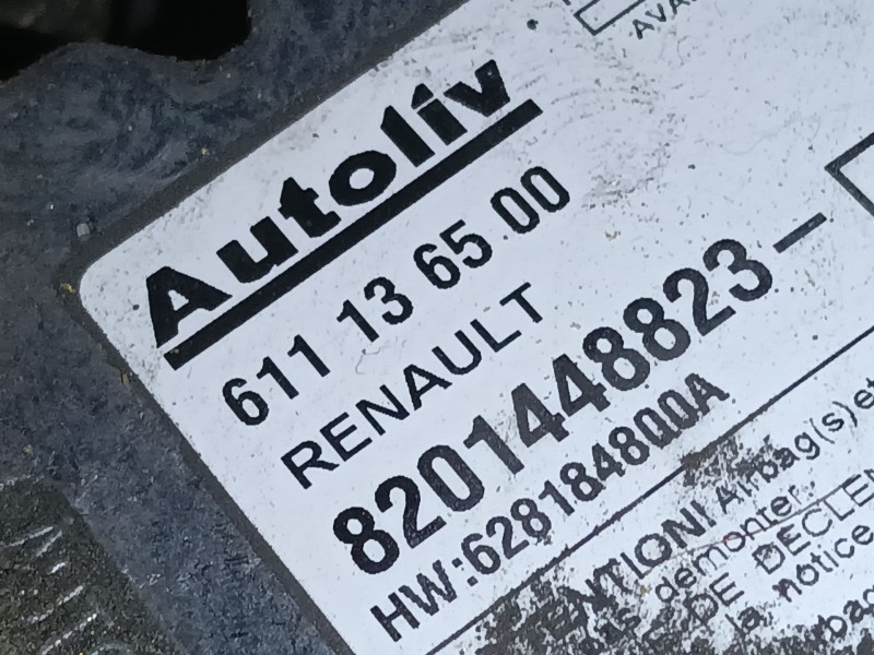 Recambio de centralita airbag para renault master iii caja/chasis (ev, hv, uv) 2.3 dci 125 fwd (ev0c, ev0d, ev0j, hv0c, hv0d, hv