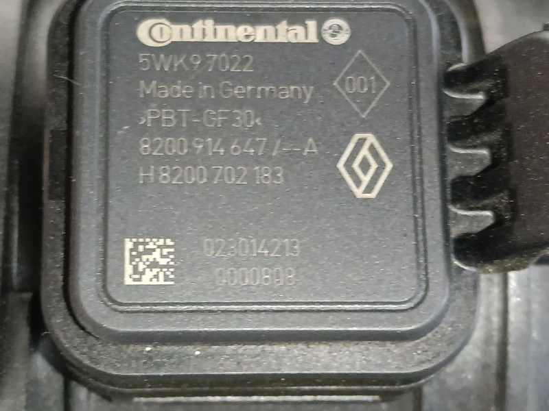 Recambio de caudalimetro para renault master iii caja/chasis (ev, hv, uv) 2.3 dci 125 fwd (ev0c, ev0d, ev0j, hv0c, hv0d, hv0h,..