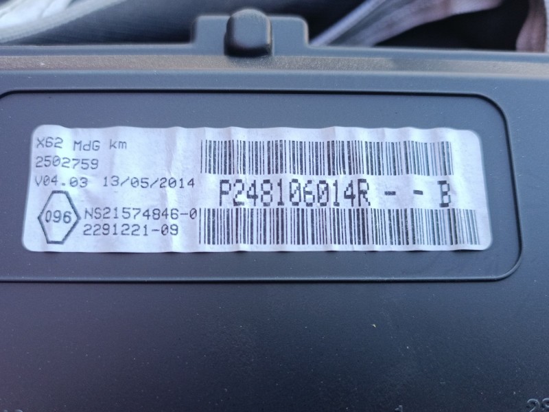 Recambio de cuadro instrumentos para renault master iii caja/chasis (ev, hv, uv) 2.3 dci 125 fwd (ev0c, ev0d, ev0j, hv0c, hv0d, 