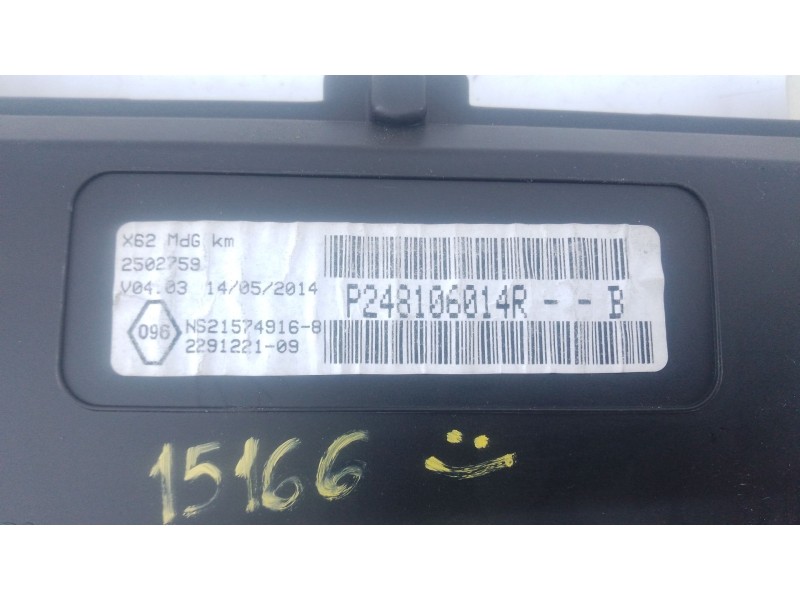 Recambio de cuadro instrumentos para renault master iii caja/chasis (ev, hv, uv) 2.3 dci 125 fwd (ev0c, ev0d, ev0j, hv0c, hv0d, 
