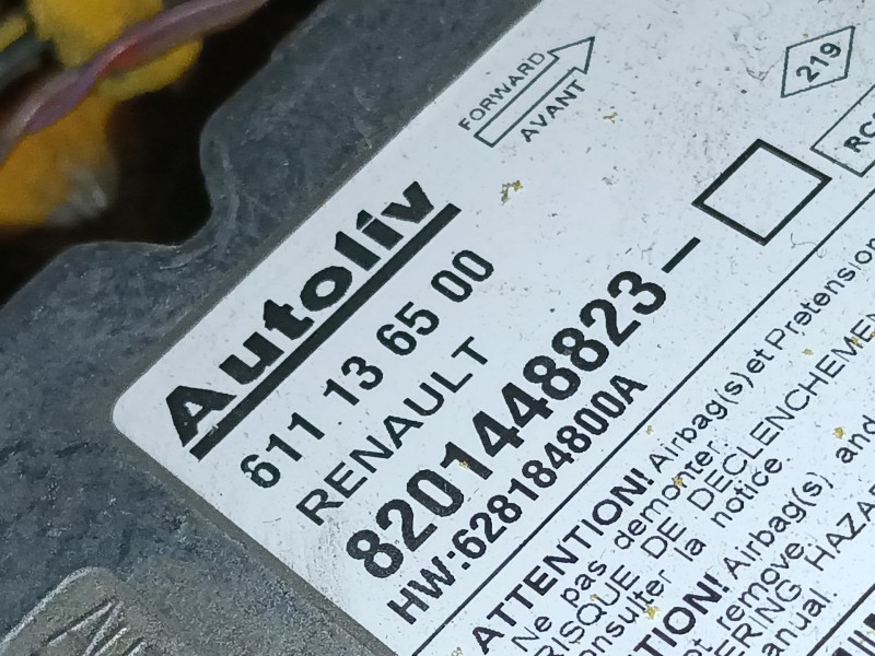 Recambio de centralita airbag para renault master iii caja/chasis (ev, hv, uv) 2.3 dci 125 fwd (ev0c, ev0d, ev0j, hv0c, hv0d, hv