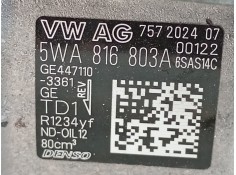 Recambio de compresor aire acondicionado para cupra formentor (km7, kmp) 1.5 tsi referencia OEM IAM   