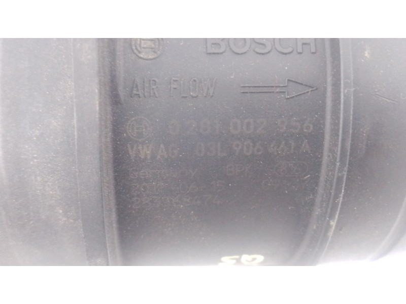 Recambio de caudalimetro para audi q5 (8rb) 2.0 tdi referencia OEM IAM 03L906461A 0281002956 