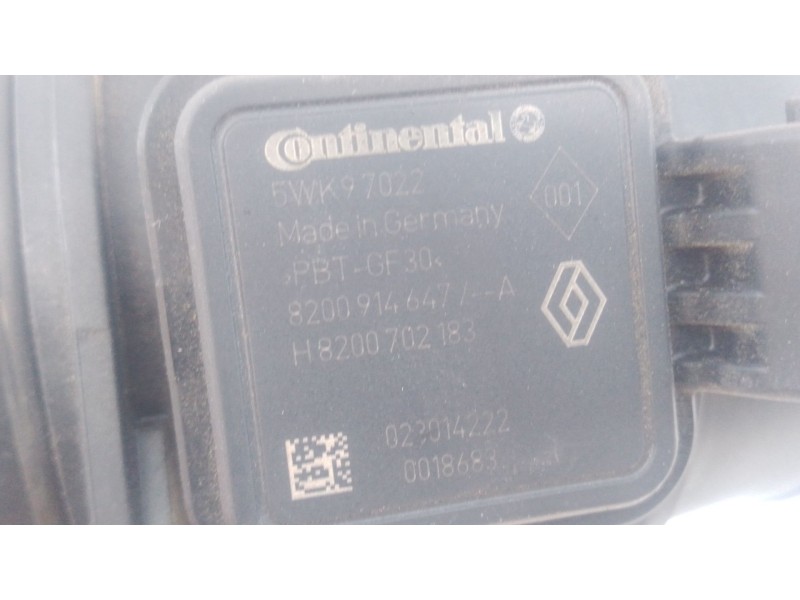Recambio de caudalimetro para renault master iii caja/chasis (ev, hv, uv) 2.3 dci 125 fwd (ev0c, ev0d, ev0j, hv0c, hv0d, hv0h,..