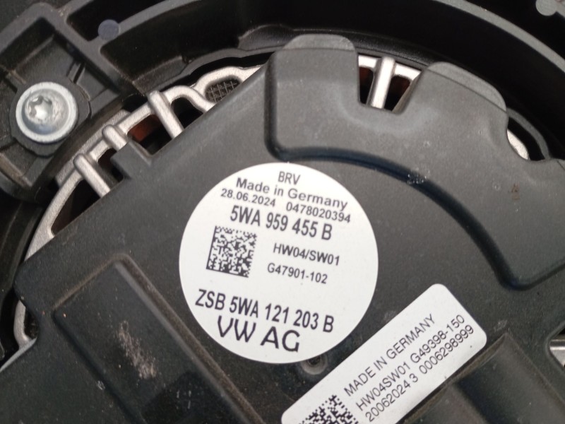 Recambio de electroventilador para cupra formentor (km7, kmp) 1.5 tsi referencia OEM IAM   