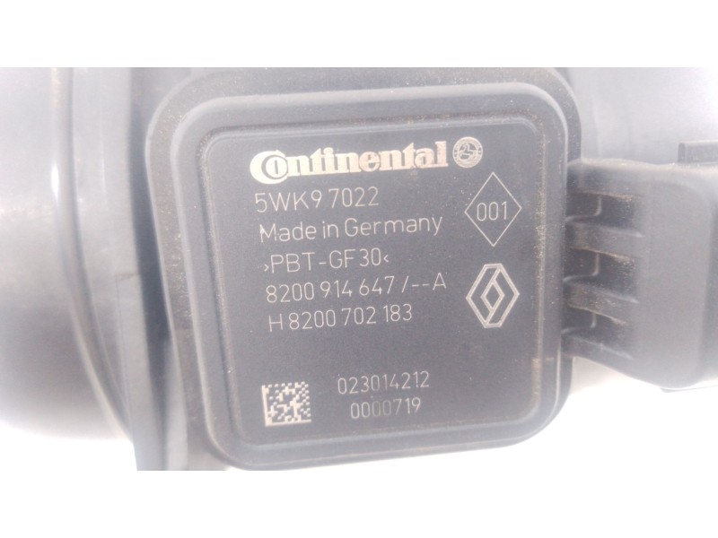 Recambio de caudalimetro para renault master iii caja/chasis (ev, hv, uv) 2.3 dci 125 fwd (ev0c, ev0d, ev0j, hv0c, hv0d, hv0h,..