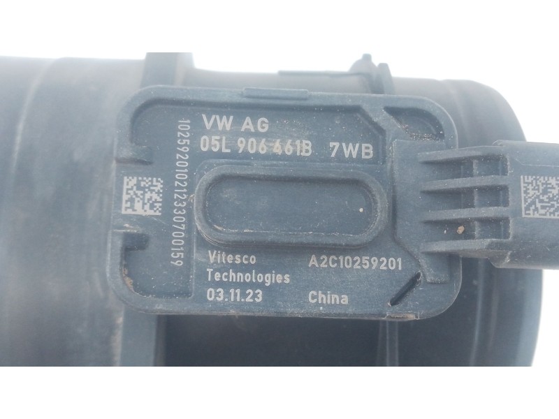 Recambio de caudalimetro para audi q2 (gab, gag) 30 tdi referencia OEM IAM 05L906461B  