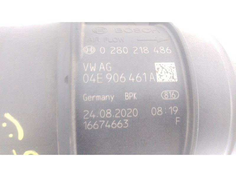 Recambio de caudalimetro para audi q5 (fyb, fyg) 35 tdi mild hybrid referencia OEM IAM 04E905461A 0280218486 