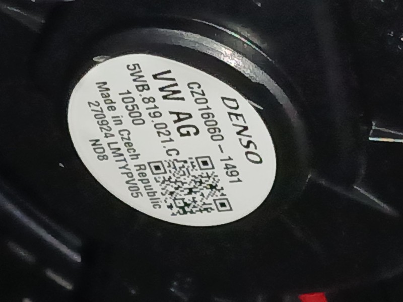 Recambio de ventilador calefaccion para volkswagen crafter caja/chasis (sz_) 2.0 tdi rwd referencia OEM IAM   