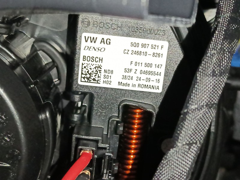 Recambio de ventilador calefaccion para volkswagen crafter caja/chasis (sz_) 2.0 tdi rwd referencia OEM IAM   