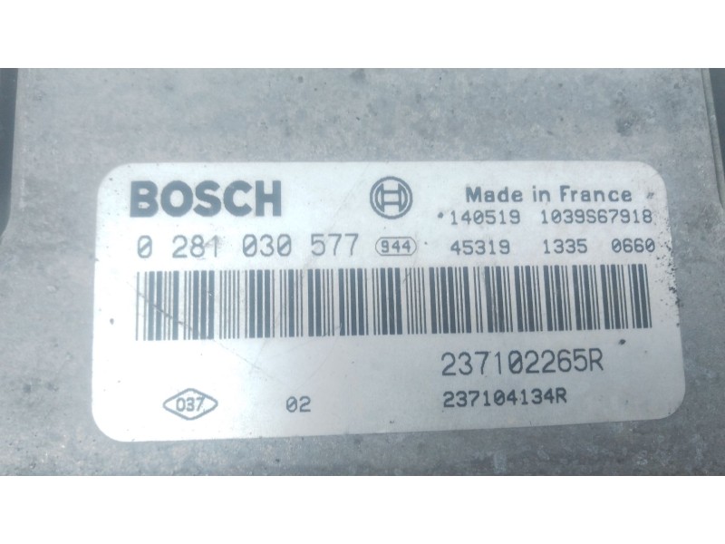 Recambio de centralita motor uce para renault master iii caja/chasis (ev, hv, uv) 2.3 dci 125 fwd (ev0c, ev0d, ev0j, hv0c, hv0d,