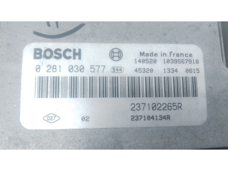 Recambio de centralita motor uce para renault master iii caja/chasis (ev, hv, uv) 2.3 dci 125 fwd (ev0c, ev0d, ev0j, hv0c, hv0d,