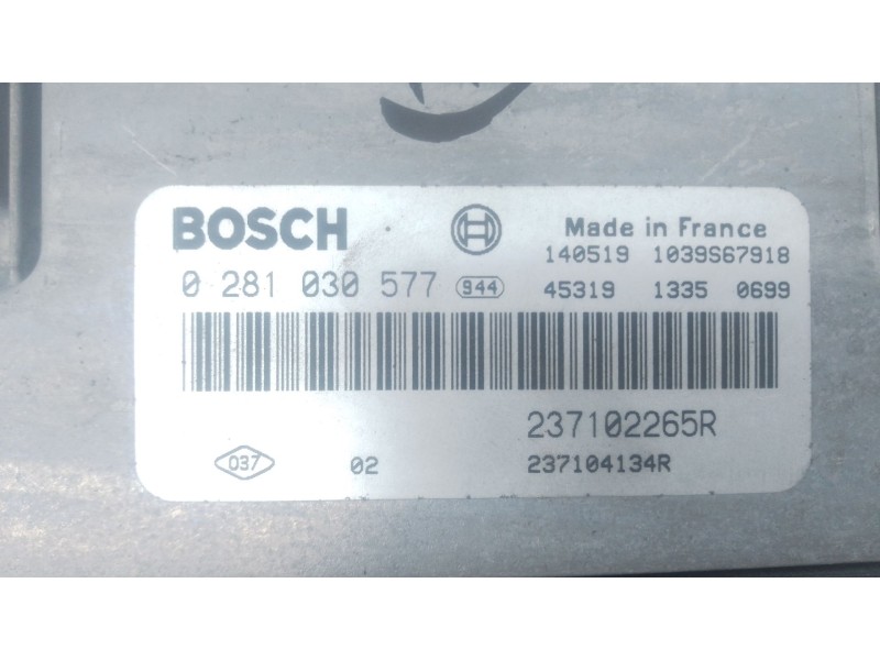 Recambio de centralita motor uce para renault master iii caja/chasis (ev, hv, uv) 2.3 dci 125 fwd (ev0c, ev0d, ev0j, hv0c, hv0d,