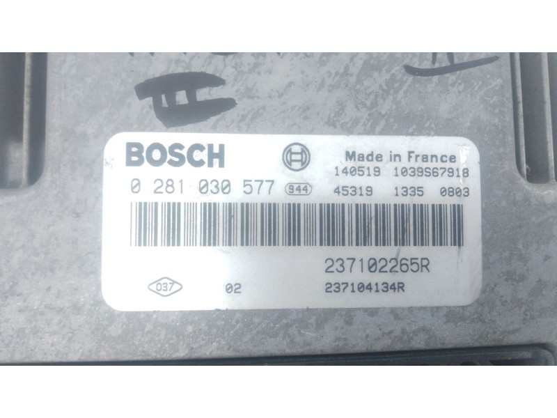 Recambio de centralita motor uce para renault master iii caja/chasis (ev, hv, uv) 2.3 dci 125 fwd (ev0c, ev0d, ev0j, hv0c, hv0d,