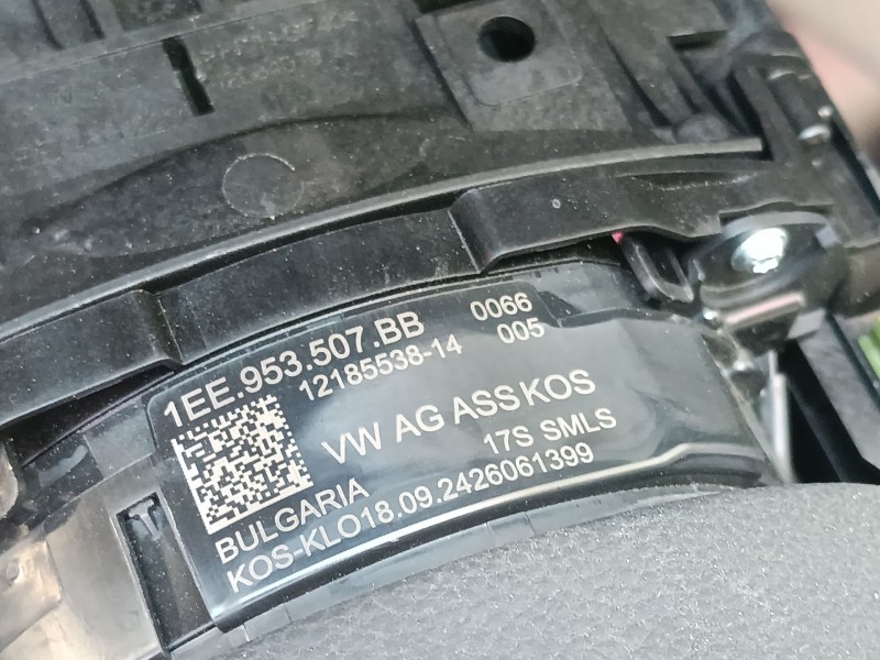 Recambio de anillo airbag para volkswagen crafter caja/chasis (sz_) 2.0 tdi rwd referencia OEM IAM 1EE953507BB  