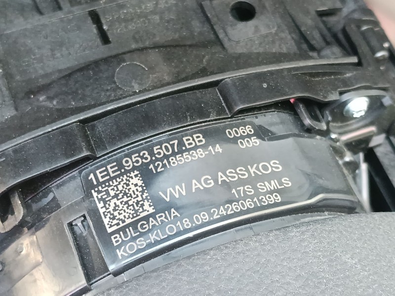 Recambio de anillo airbag para volkswagen crafter caja/chasis (sz_) 2.0 tdi rwd referencia OEM IAM 1EE953507BB  